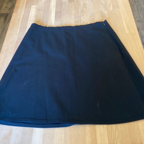 Piazza Sempione Dresses & Skirts - Piazza Sempione black cotton skirt size 46 Italian 10 US